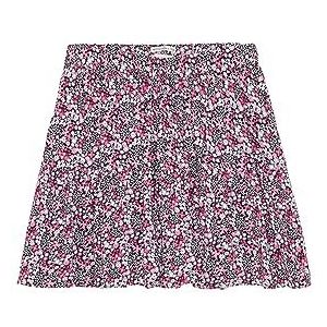 TOM TAILOR Mini-rok voor meisjes met patroon en volant, 32376-kleine bloemenprint, 104/110 cm