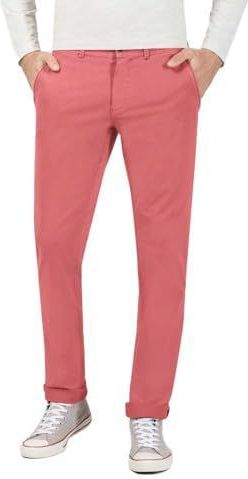 Timezone - 26-10048-94-1406 - Chino Broek - Washed Berry Red - Hoogwaardig Materiaal