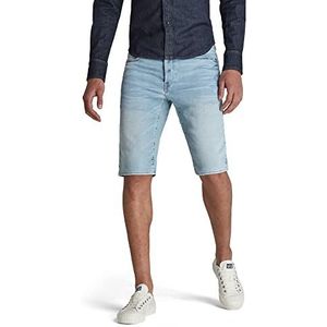 G-STAR RAW D-STAQ 3D bermuda shorts voor heren, Sun Faded Aqua Marine C300-b469, 36W