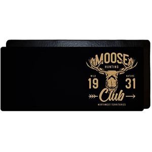 Bonamaison, Rechthoek Digitaal Bedrukt Gaming-muismat voor gamers, antislip onderkant, voor kantoor en thuis, enkelspeler-games L, afmetingen: 90 x 40 cm