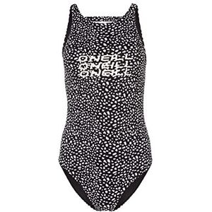 O'NEILL Logo Swimsuit voor dames, eendelig, 39013, zwart, AO, Regular (2 stuks)