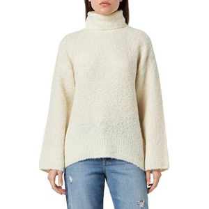 Bestseller A/S PCNATHERINE LS High Neck Knit BC, Berken/detail: mélang, L