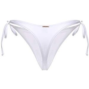 RELLECIGA Bikinibroekje voor dames, Wit, S