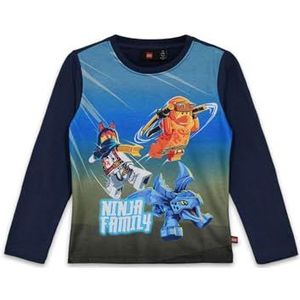 LEGO T-shirt voor jongens, Donkere marine, 92