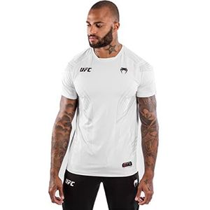 Venum Heren UFC Authentic Fight Night Men's Walkout Jersey hemd, wit/weelderige tuin, XX-Large, Wit/weelderige tuin, XXL