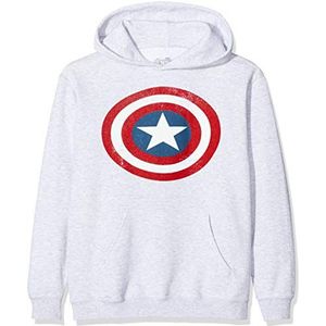 Marvel Avengers Captain America Distressed Shield jongens T-shirt - - 5-6 ans