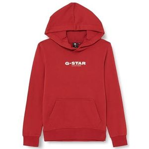 G-STAR RAW Jongens Ss23203 HDD Sweater, Rood (Rusty Red D24988-01-a923), 6 Jaar