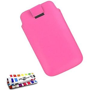 MUZZANO Original""Le Sweep"" Case Cover voor Nokia Lumia 820 - Hot Pink