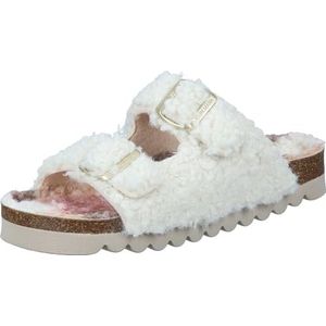 Dr. Brinkmann Dames 320198-81 Pantoffels, gebroken wit, 36 EU