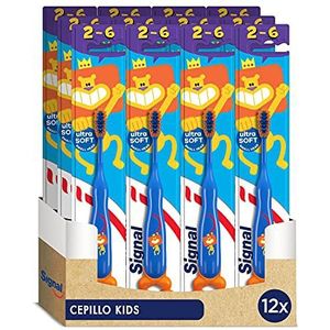 Signal Tandenborstel voor kinderen, per stuk verpakt (1 x 12 stuks)