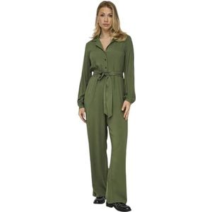 ONLY Onlnova Life Vis L/S Zira Solid jumpsuit voor dames, Kalamáta, L