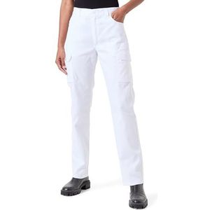 VELILLA 103025 broek met meerdere zakken, wit, maat 36, Wit, 36 NL