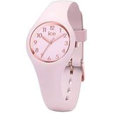 Ice-Watch - ICE glam pastel Pink lady Numbers - Roze dameshorloge met siliconen band - 015346 (Extra Small)