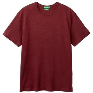 United Colors of Benetton T-shirt heren, Rood, XXL