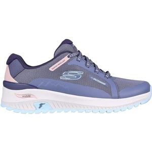 Skechers Dames 180081 Slt Trekking Low Cut, Schieferschiefernetz Blauer Rand, 35 EU