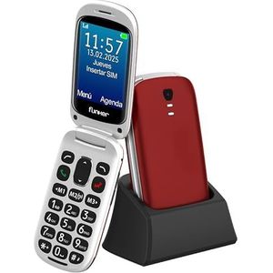 Funker E300 Max Audio 3 4G, eenvoudig te bedienen mobiele telefoon, grote toetsen en groot display, AudioPRO compatibel met hoofdtelefoon, zeer sterk volume met versterker, externe configuratie,