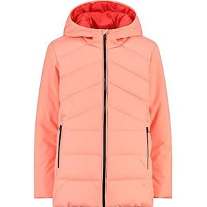 CMP - Kid G Jacket Long Fix Hood, Girl, Flamingo, 104