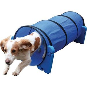 Rosewood Kleine hond Agility Tunnel, Blauw