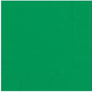 Unique Party 31852 papieren stevige lunchservetten | Trendy smaragdgroen thema | 20ct, 20 tellen (Pack van 1)