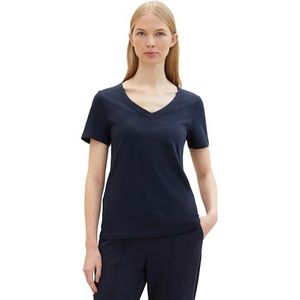 TOM TAILOR T-shirt voor dames, 10668 - Sky Captain Blue, 3XL