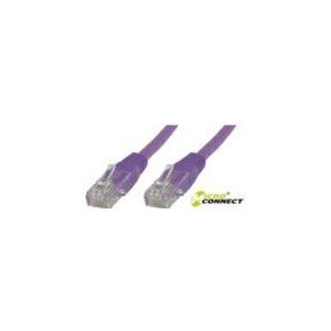 MicroConnect UTP Cat5e 3 m - netwerkkabel (CAT5e) violet