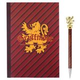 CERDA Harry Potter Gryffindor schrijfwarenset – notitieblok + pen – 2 stuks