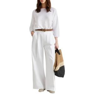 United Colors of Benetton Shirt SC Boot M/L, Wit, M