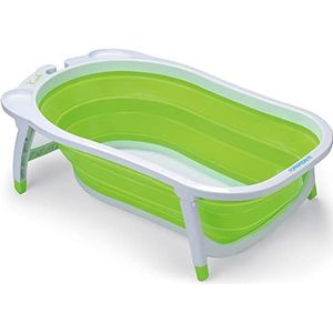 Foppapedretti Soffietto Baby badkuip, voor baby's vanaf de geboorte tot 15 kg, 23 x 46 x 81 cm, 2 kg, groen