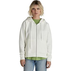 G-STAR RAW Dames Premium Core 2.0 HDD Zip Thru Sw Wmn Cardigan Sweater, Wit (Milk C235-111), L