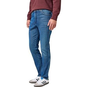 River Jeans - Blauw - Katoen - Regular Tapered Fit
