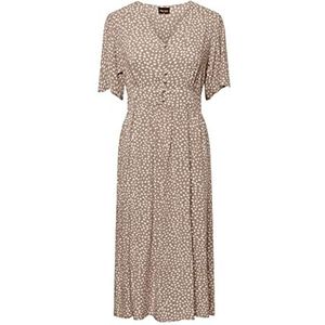 PIECES Vrouwelijke midi-jurk PCTALA, silver mink, XS