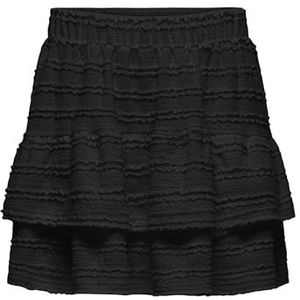 ONLY Dames Onlgayle Mini Rok JRS, zwart, S