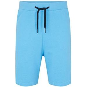 TOM TAILOR Denim Heren 1035678 Bermuda sweatpants Shorts, 18395-Rainy Sky Blue, M, 18395 - Rainy Sky Blue, M