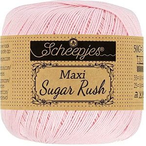 Scheepjes - Scheepjes Maxi Sugar Rush 238 Powder Pink Garen - 10x50g
