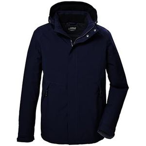 Killtec - KOW 4 MN JCKT - Functioneel Jack - Navy - Water- en Winddicht - Ademend - Afneembare Capuchon