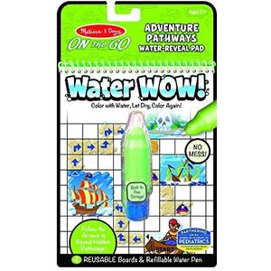 Melissa&Doug 40174 Water Wow | Activiteitenpad | Reizen | 3+ | Cadeau voor Jongen of Meisje