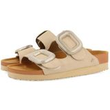 Gioseppo - 72329 - Slippers - Ijskleurig - Microvezel Binnenzool - EVA Vloer
