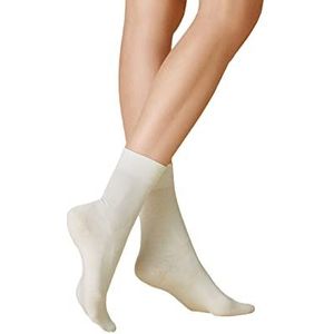 KUNERT Sensual Merino sokken voor dames, wit (winterwit 2030)., 35/38 EU