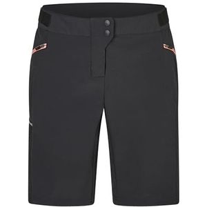 Ziener NEXITA X-Function Fietsshorts voor dames, met binnenbroek, mountainbike/outdoor/vrije tijd, ademend, sneldrogend, gewatteerd, zwart/mude roze, 34