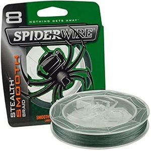SpiderWire Stealth Superline Vislijn, Mosgroen - Stealth Glad, 20 lbs - 125yd