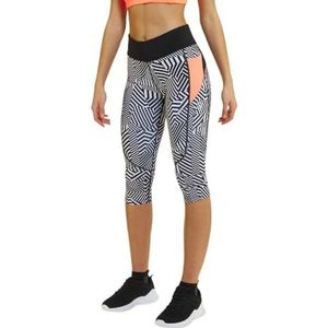 Macron - Cheryl - Leggings - Wit/Zwart - Dameskleding