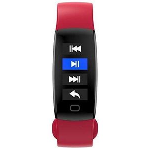 Monkeylectric Unisex Smartwatch FitQ-Streamline Sharpe Red, one size