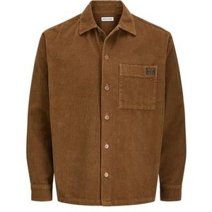 JACK & JONES Jjcorduroy Overshirt L/S Pls - Plus Size, Monks Robe, 5XL