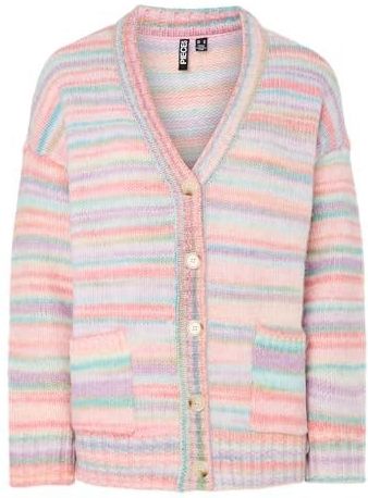 Pieces - Orman - Gebreid Jack - Meerkleurig - Regular Fit
