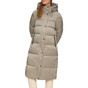 Mantel - Gewatteerde Mantel - Satijnen Look