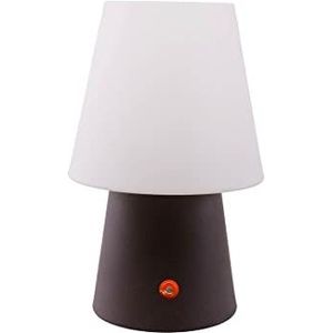 8 seasons design Lamp No.1 bruin (30 cm, LED, dimbaar), staande lamp, tafellamp, weer- en vorstbestendig, binnen en buiten, bruin