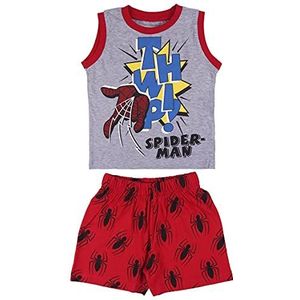 CERDÁ LIFE'S LITTLE MOMENTS Pyjama voor kinderen, Spiderman, voor de zomer, rood, officiële Marvel-licentie, groen, 5 jaar voor kinderen