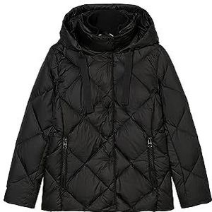 Marc O'Polo Dames 309032970077_990_38 WOVEN OUDDOOR JACKETS, zwart, 38 EU, zwart, 38