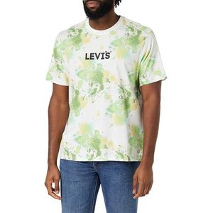 Levi's Ss Relaxed Fit Tee T-shirt Mannen, Headline Logo AOP, M