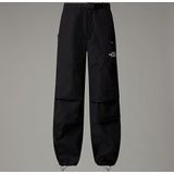 Casual Broek - Geborduurd Logo - Zwart - Katoen - Met Grote Zakken